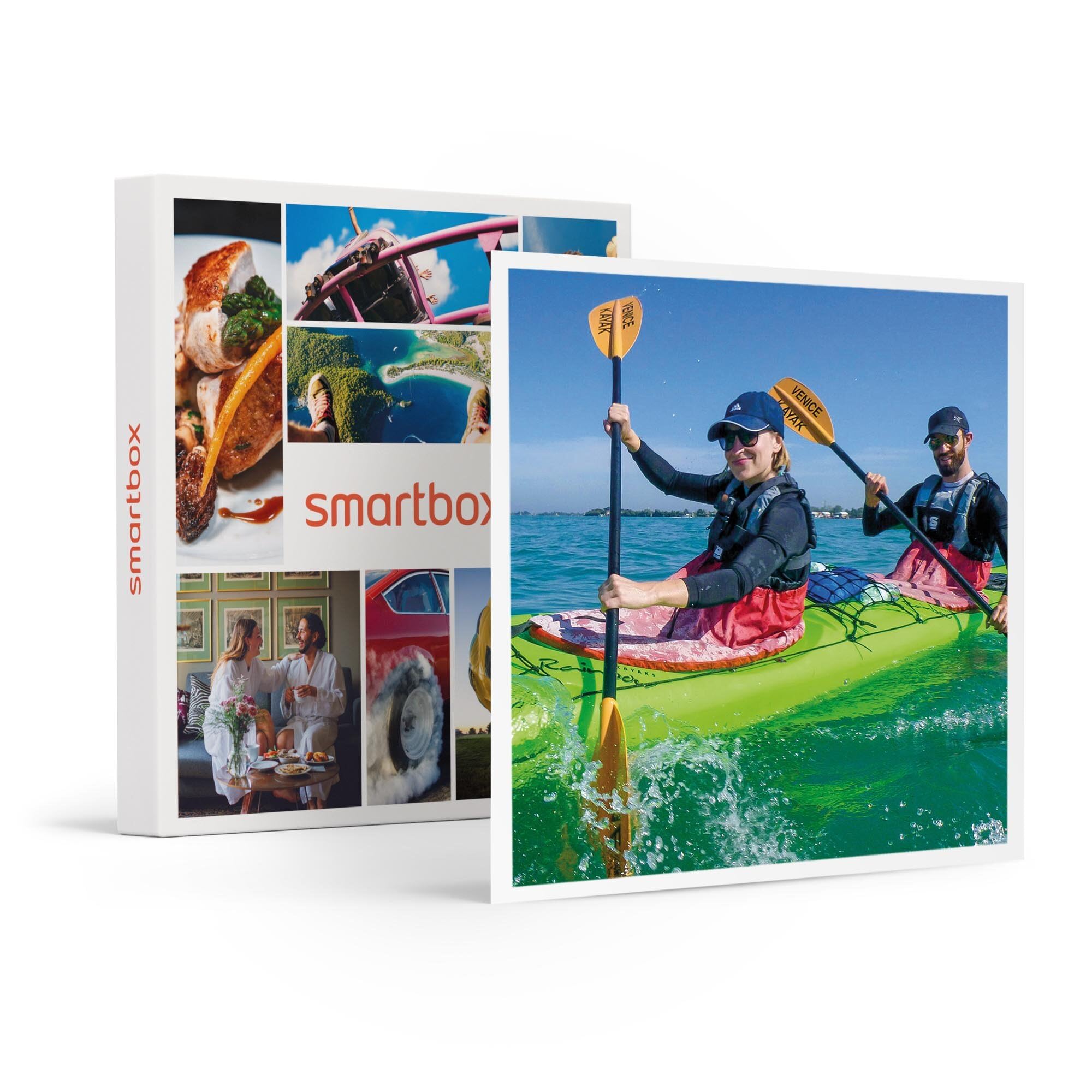 Smartbox - Gift Box - Kayak Tour for 2 to Burano Island: Original Gift Idea for Couples & Adventurers - Perfect for Anniversaries & Romantic Getaways