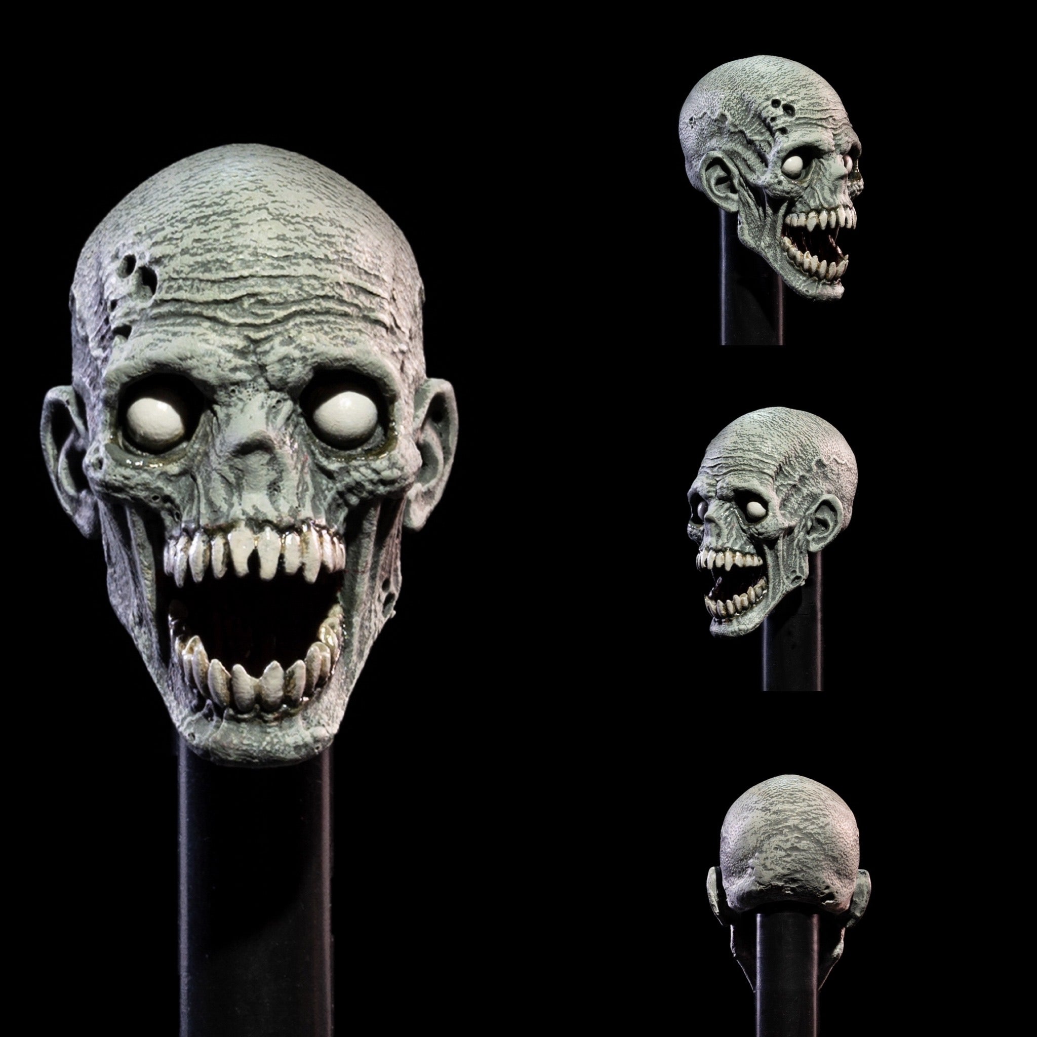 Four Horsemen Studio Mythic Legions 1/12 Scale 6-Inch Action Figure - All Stars 6 Undead Heads Pack for Collectors & Display | Pre-Order Now for Fantasy Battle Scenes & Diorama Displays