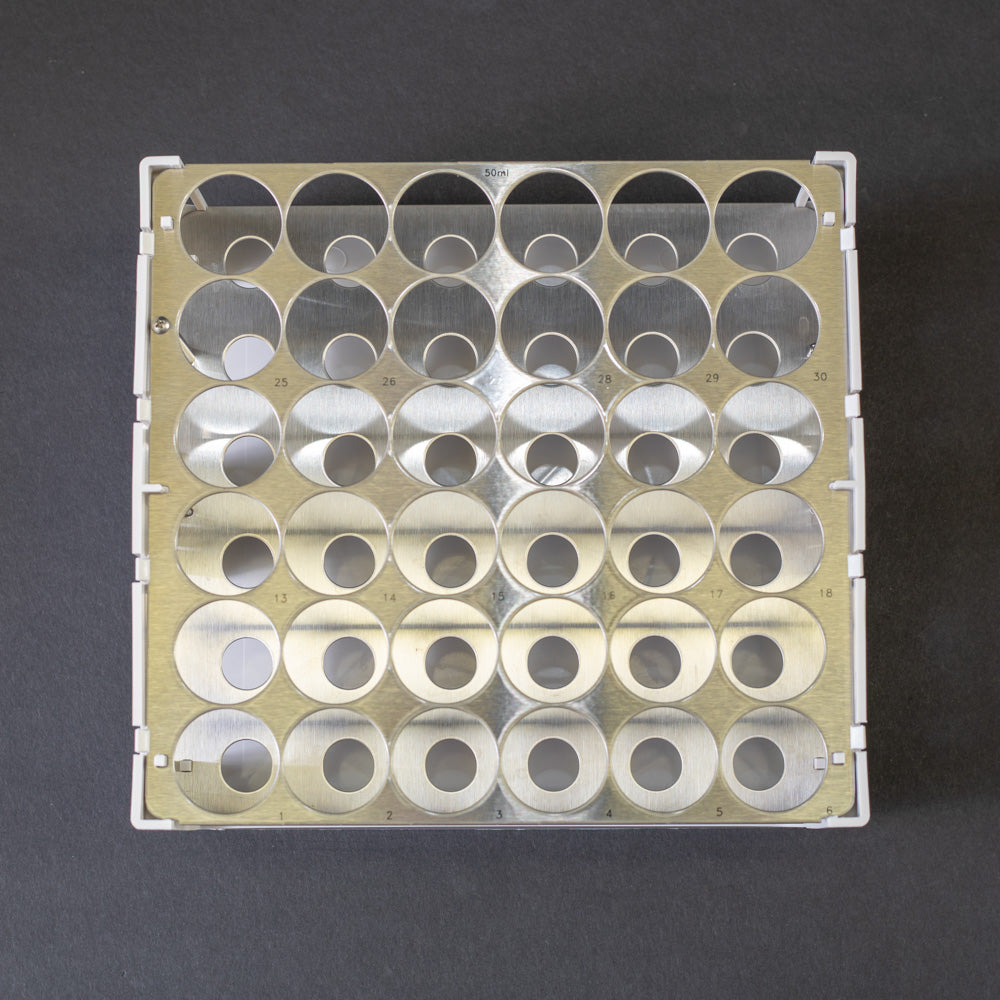 Foxy® R1 & R2 Centrifuge Tube Rack - Holds 36x 50mL Tubes | Lab Equipment for PCR, DNA Testing & Sample Storage | Perfect for Research Labs & Medical Facilities