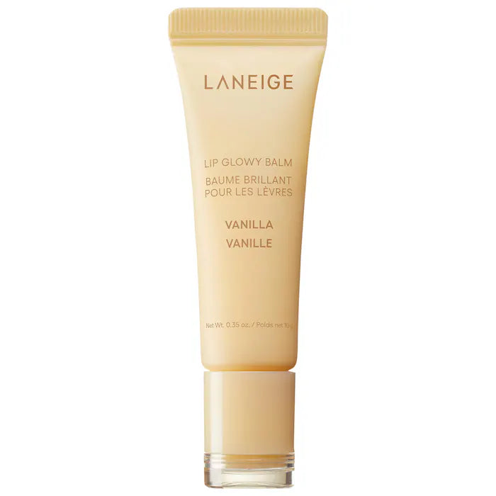 LANEIGE Lip Glowy Balm - Hydrating Lip Balm with Vitamin C for Soft, Plump Lips | Day & Night Moisturizing Lip Care for Dry, Chapped Lips | Perfect for Makeup Prep & Daily Hydration