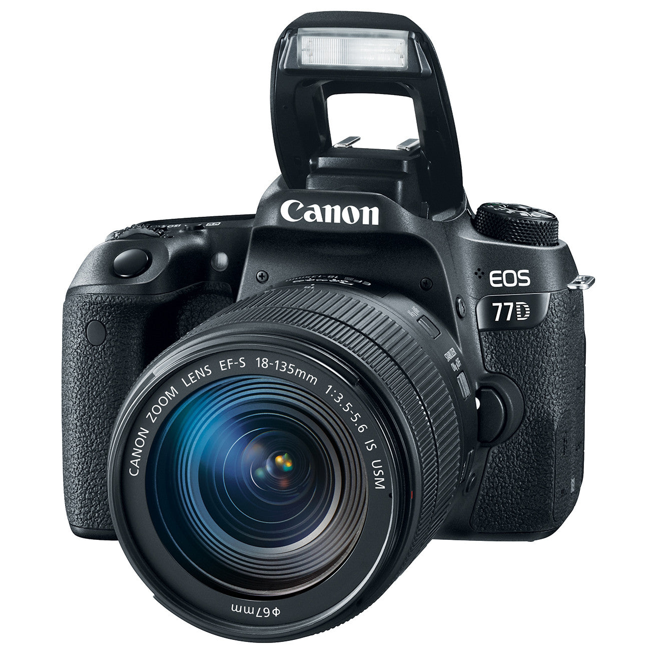 Canon EOS 77D DSLR Camera with 18-135mm IS STM Lens Kit - Professional Photography for Travel, Portraits & Vlogging | High-Quality DSLR with Image Stabilization & Fast Autofocus