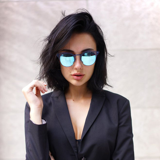 Angel Sunnies Aqua - Polarized Sunglasses for Women & Men UV400 Protection - Perfect for Beach, Driving & Outdoor Activities