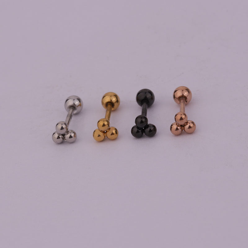20G Sleeper Cartilage Stud Earrings - Stainless Steel Tiny Hoop Earrings for Cartilage Piercing | HSPJ271 | Perfect for Everyday Wear, Gifts & Stacking with Other Jewelry