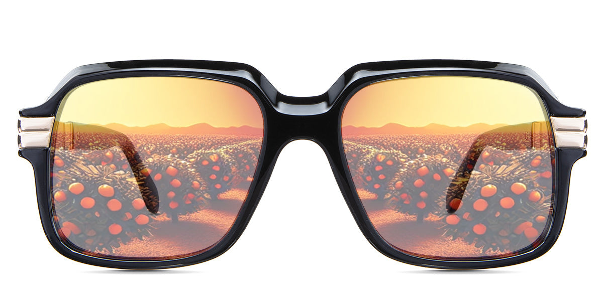 Hollis Women's Prescription Tinted Sunglasses - UV Protection & Stylish Eyewear for Driving, Outdoor Activities & Fashion Accessories