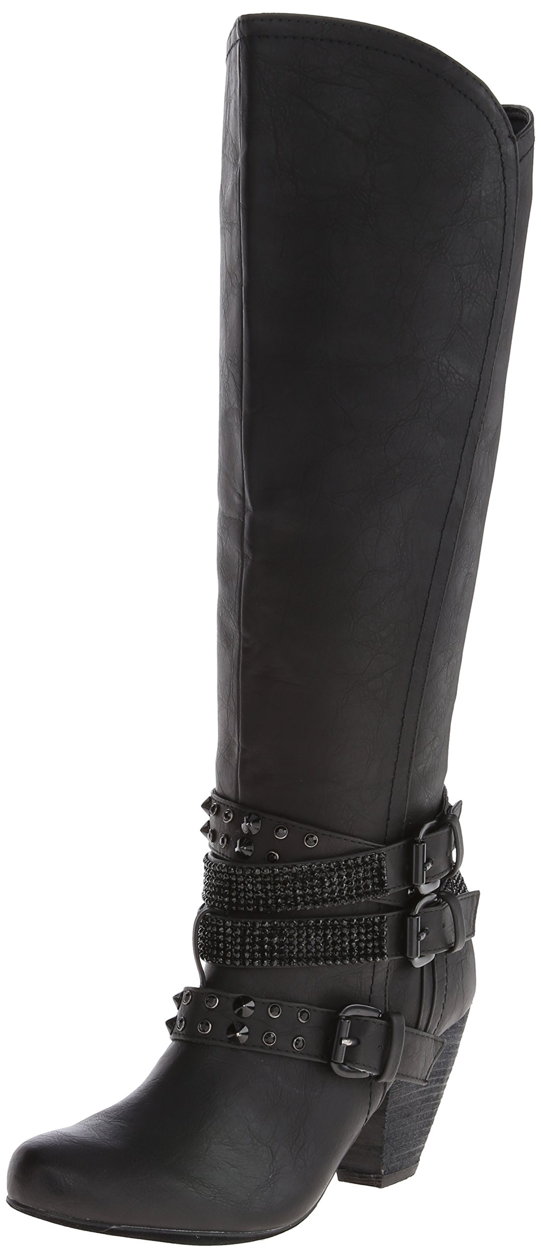 Elegant Women's Cocktail Riding Boots - Fashionable Knee-High Boots for Parties, Night Out & Equestrian Style - Perfect for Evening Events, Club Wear & Horseback Riding