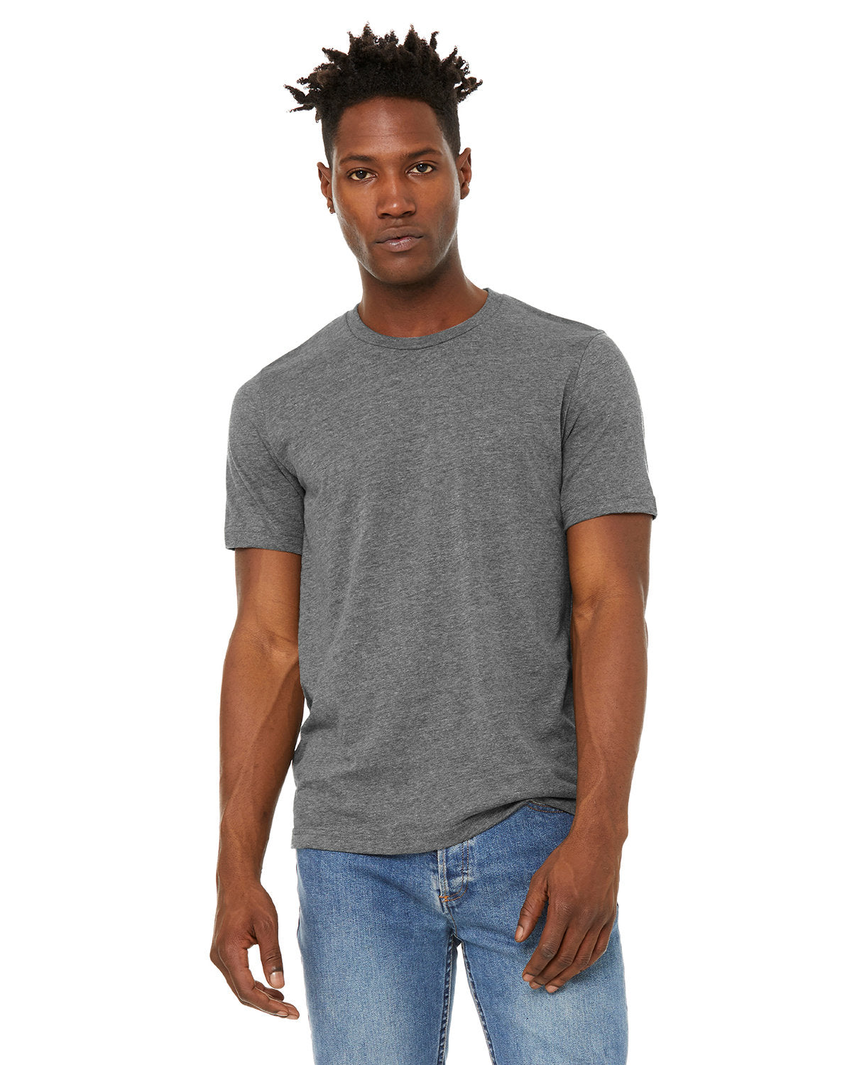 Bella + Canvas 3301C Unisex Sueded T-Shirt - Soft Comfortable Crew Neck Tee for Men & Women - Perfect for Casual Wear, Layering & Everyday Outfits