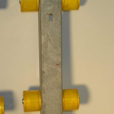 5' Galvanized Roller Bunk Hull Sav'r - Heavy-Duty Boat Trailer Rollers for Safe Loading/Unloading | Perfect for Marine, Fishing & Watercraft Transport