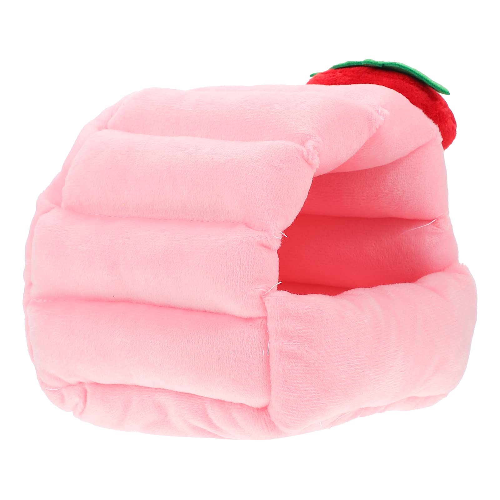 iplusmile 1pc Warm Hamster Nest House Bed - Cozy Chinchilla Cave & Rat Sleeping Bed - Plush Small Pet Bedding for Hamsters, Rabbits, Squirrels - Perfect for Cage Accessories & Small Animal Comfort