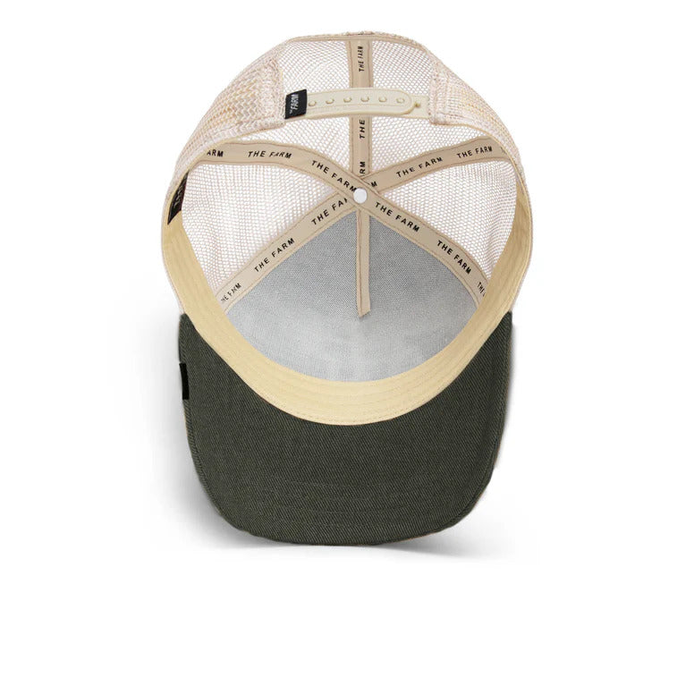 Goorin Bros Buck Fever Adjustable Trucker Snapback Hat for Men & Women - Tan - Perfect for Outdoor Adventures, Hunting & Casual Wear