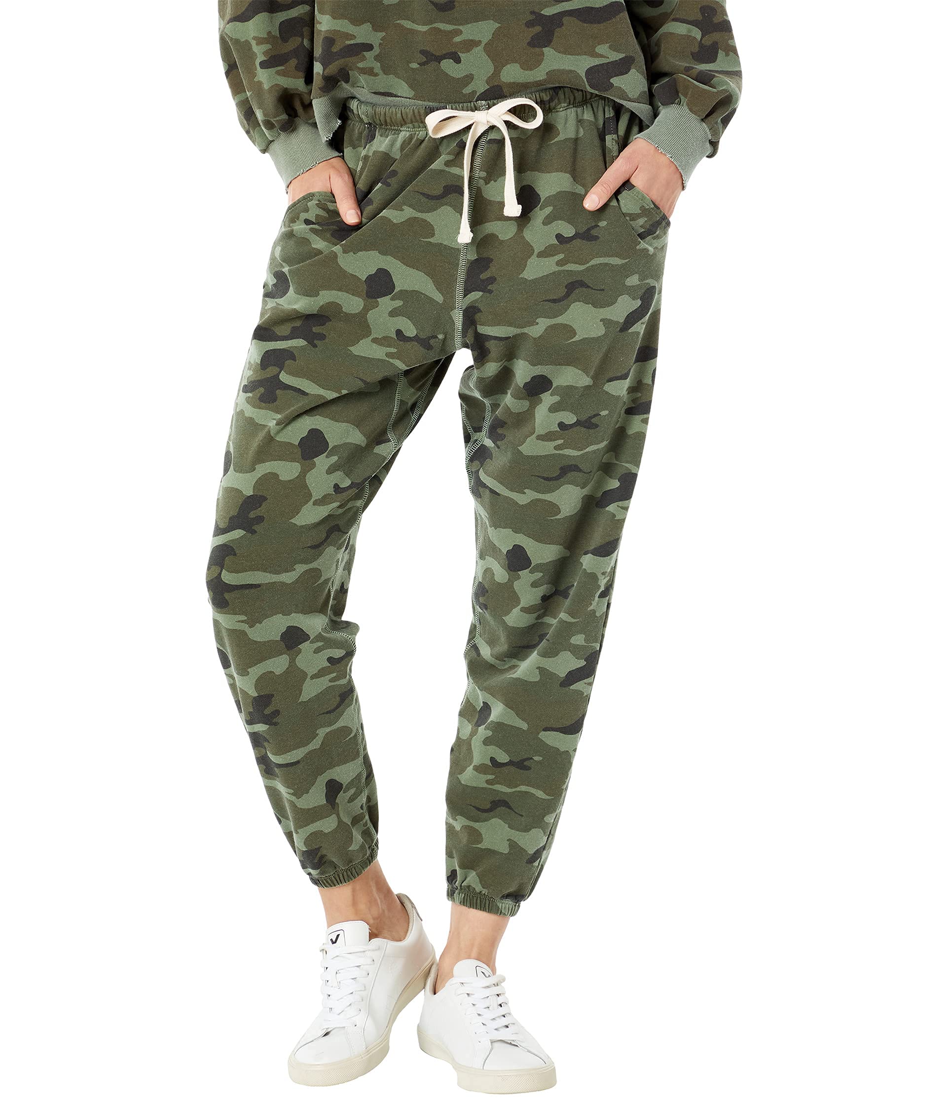 Electric & Rose Ester Sweatpants for Women - Soft Fleece Lounge Pants with Elastic Waistband - Perfect for Yoga, Running, Gym & Relaxing at Home