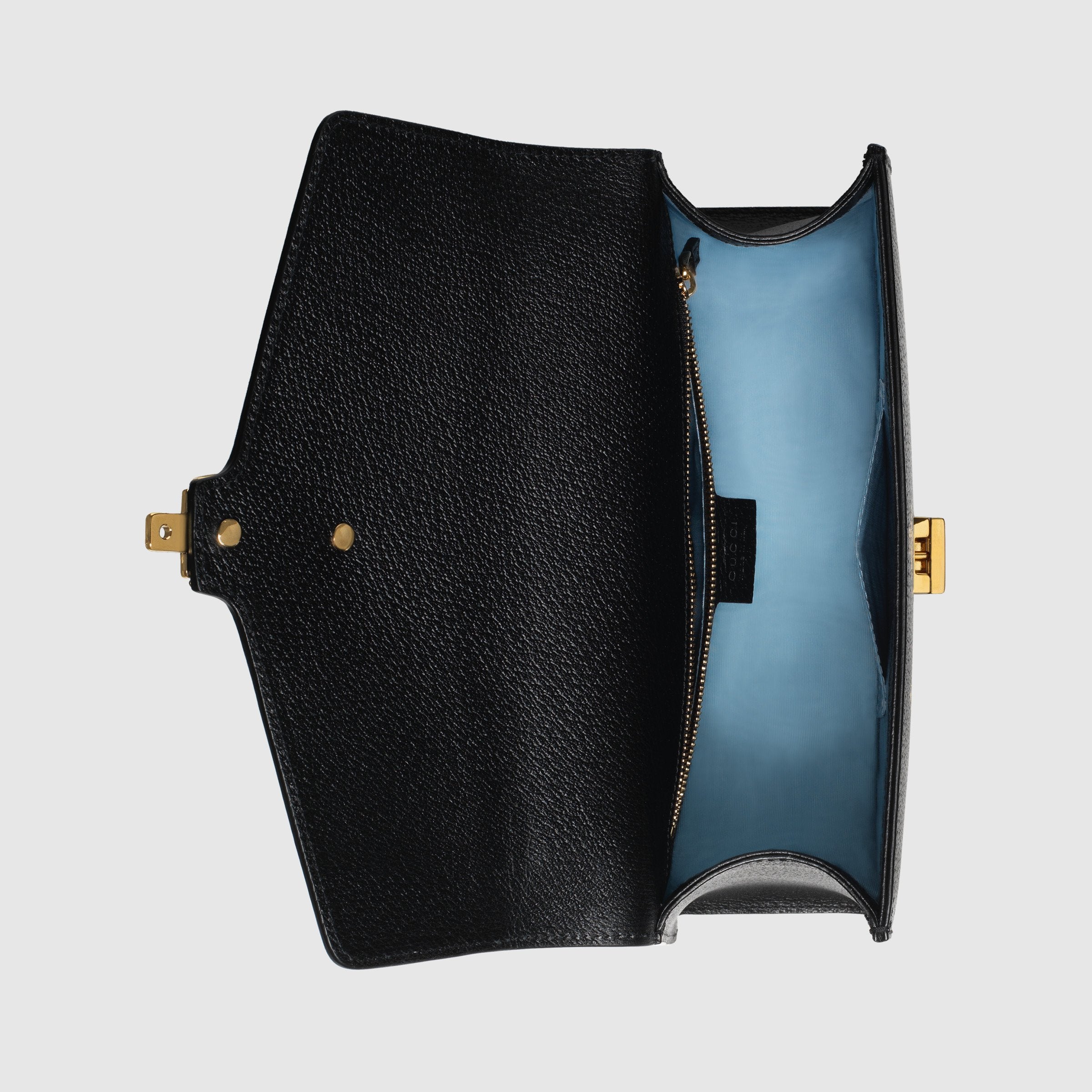 Gucci Sylvie Bee Star Small Shoulder Bag for Women - Luxury Black Leather Crossbody Purse with Gold Chain Strap, Perfect for Date Night, Parties & Special Occasions