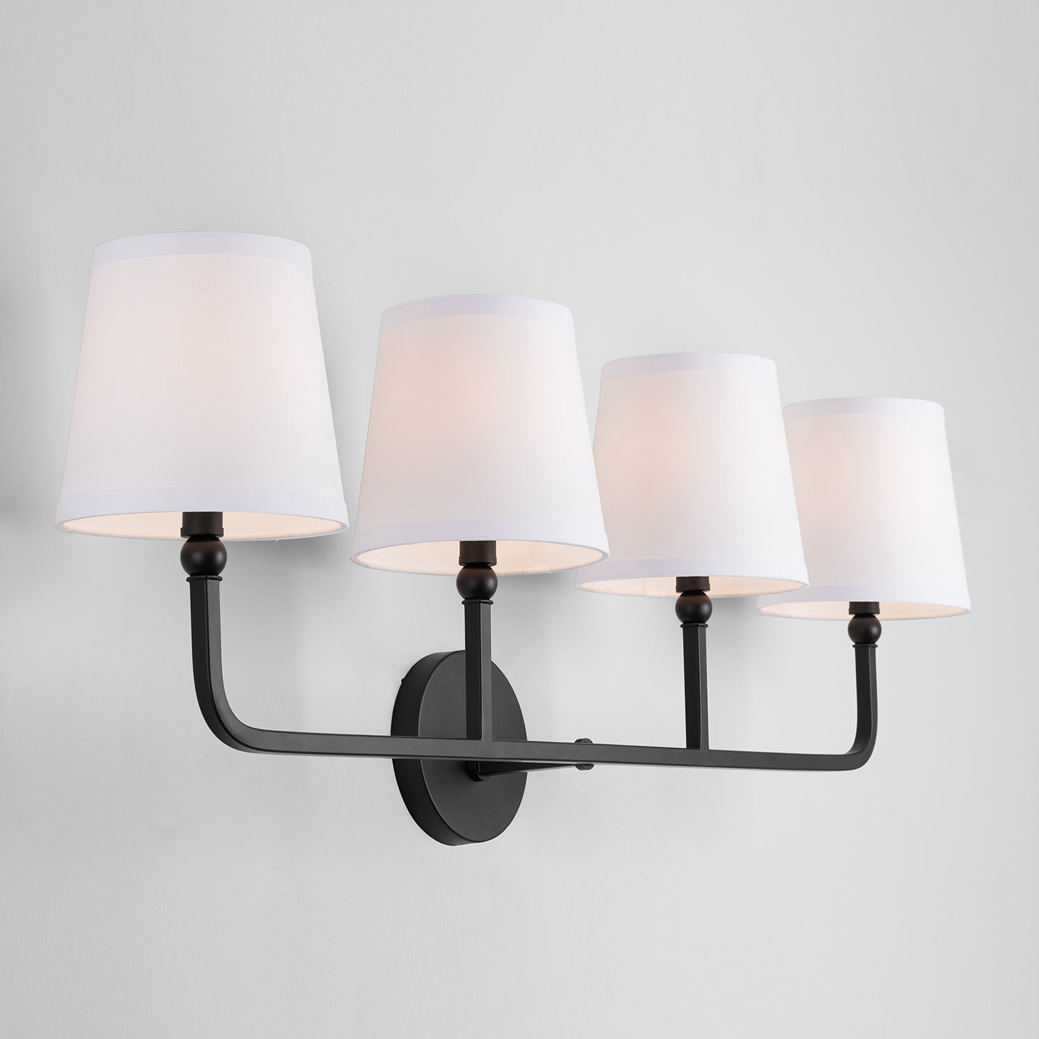 Capital Lighting 4-Light Bathroom Vanity Light Fixture - Modern Chrome Finish for Bathroom, Powder Room & Dressing Area