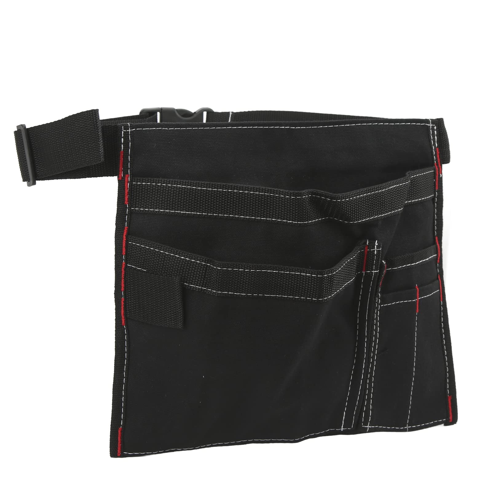 Durable Scratch-Resistant Lightweight High-Capacity Adjustable Tool Belt for Woodworking - Black | Perfect for Carpenters, Construction Workers & DIY Home Improvement Projects