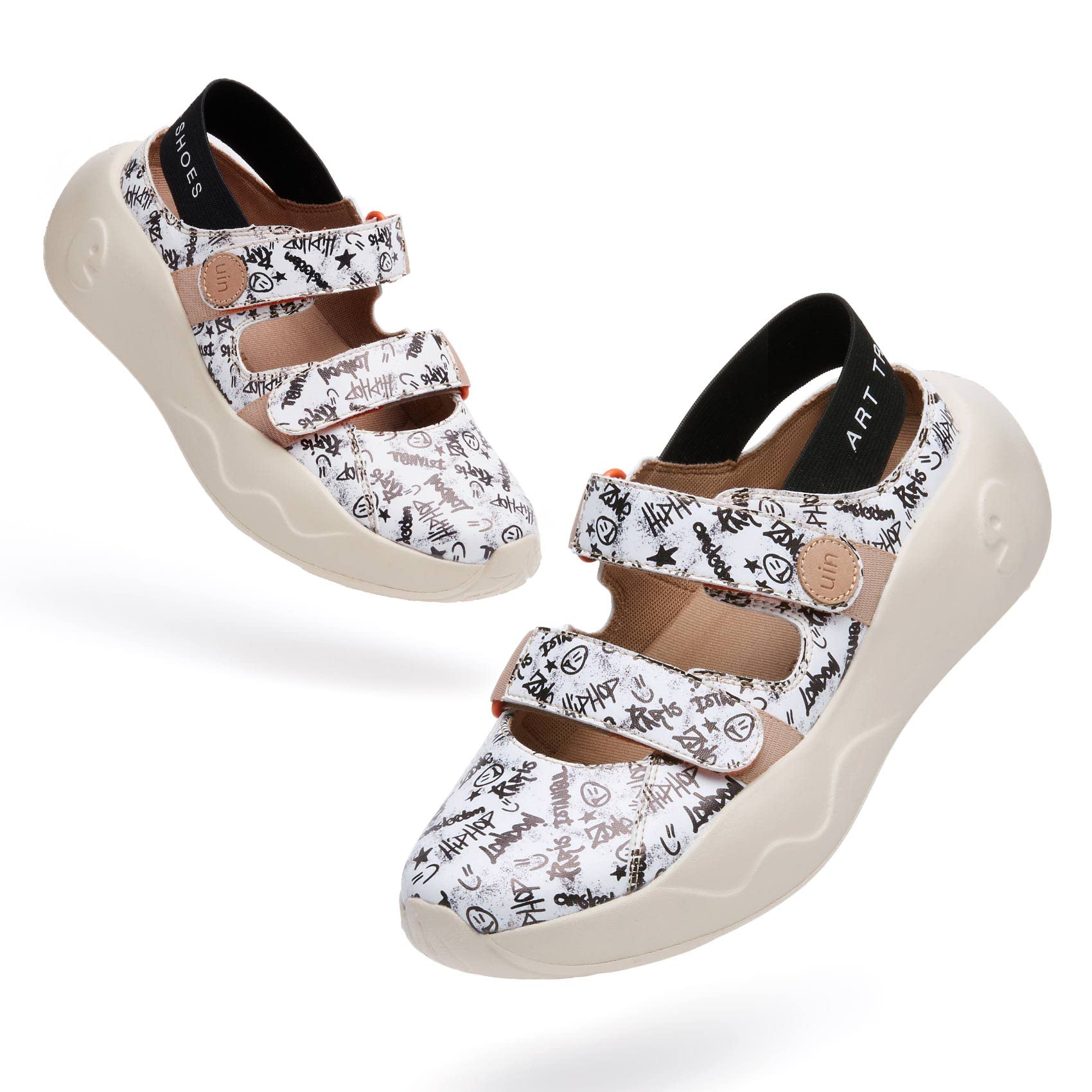 UIN Women's Closed Toe Outdoor Sandals - Lightweight Hiking & Walking Shoes for Summer Travel, Beach, Water Sports & Casual Wear