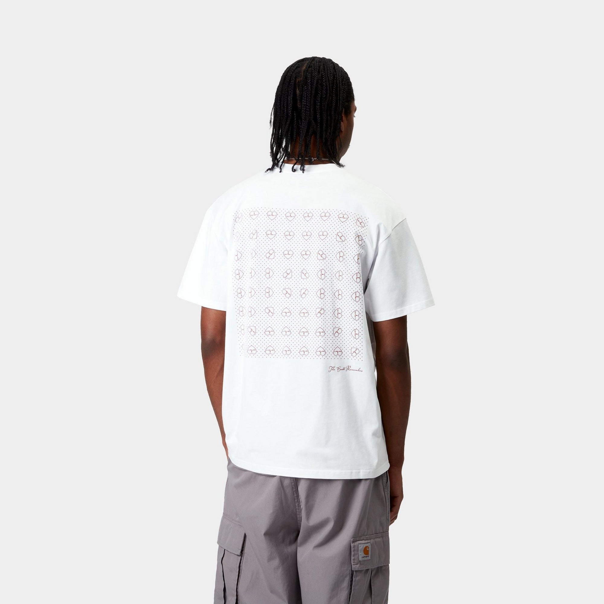 Eco-Friendly Furoshiki Wrapping T-Shirt - White & Red | Perfect for Gift Wrapping, Travel & Sustainable Fashion