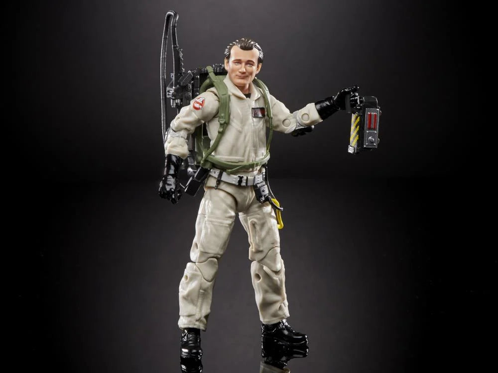 Ghostbusters Plasma Series Peter Venkman Action Figure with Terror Dog BAF - Collectible Hasbro Toy for Fans, Display & Movie Scene Recreation