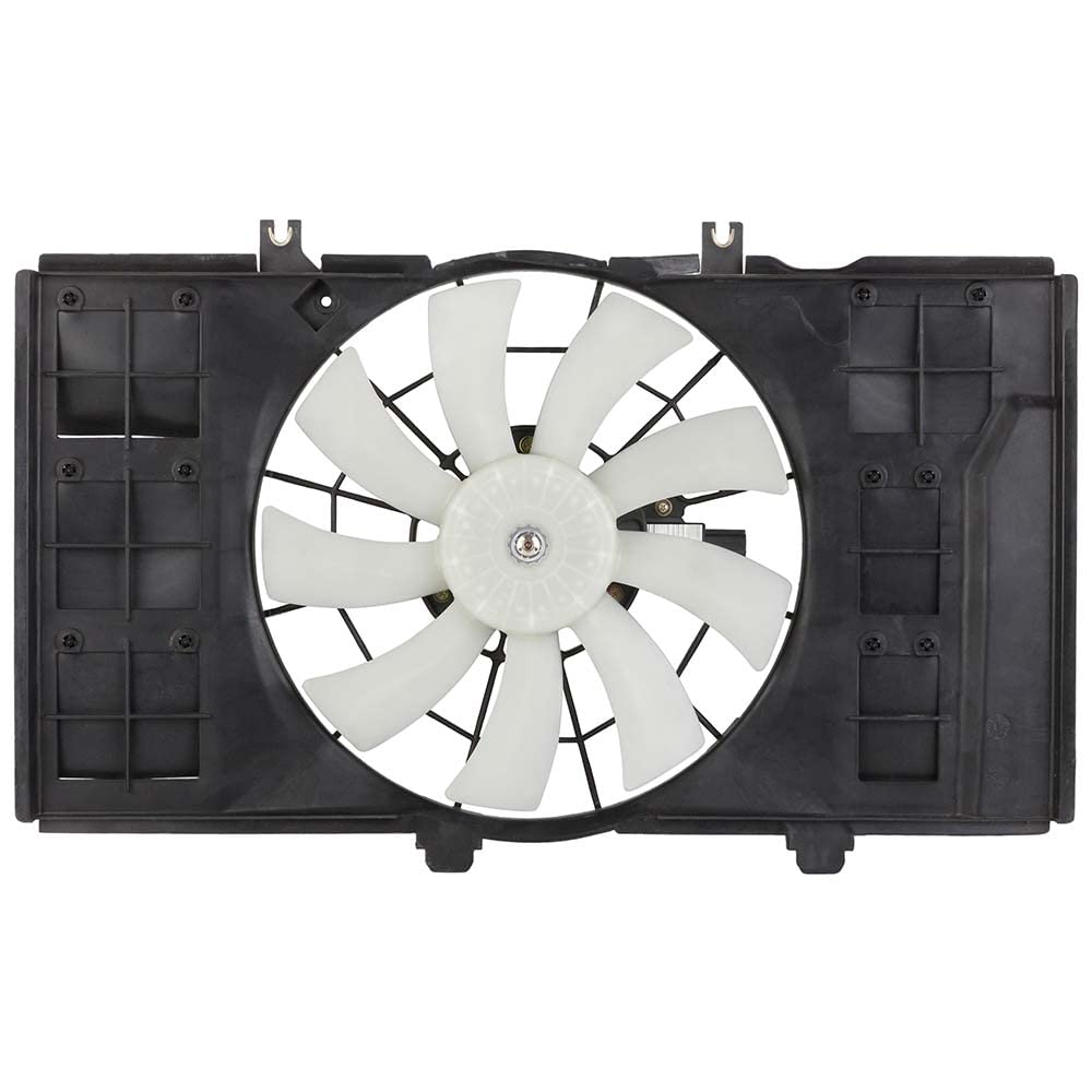 New Cooling Fan Assembly for Dodge Neon & Plymouth Neon - Condenser & Radiator Replacement Part #19-20163AN by BuyAutoParts | Perfect for Engine Cooling & AC Performance