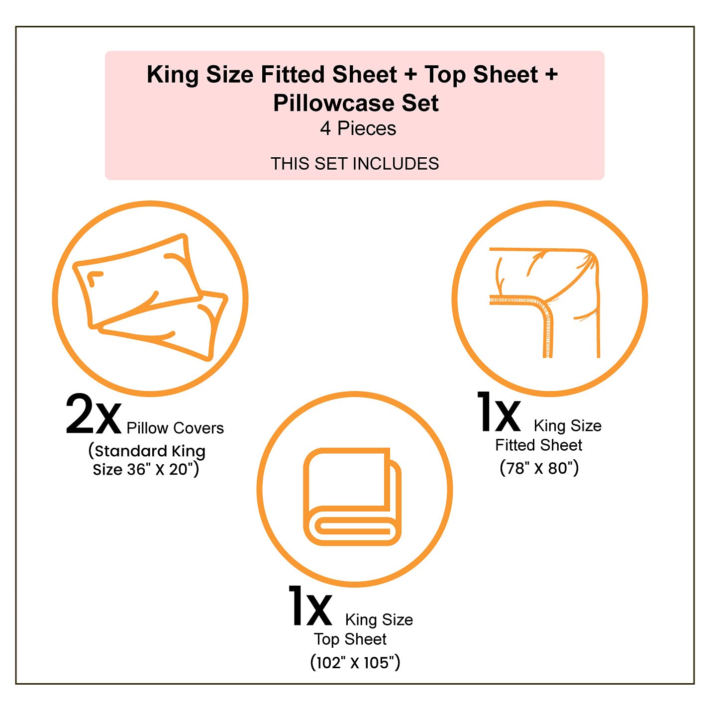 Ambesonne Aztec Bed Sheet Set - Golden Yellow Dreamcatcher Native Indigenous Design, 4-Piece King Size Bedding with Fitted Sheet, Flat Sheet & Pillowcases in Marigold White | Perfect for Boho Chic, Southwestern & Cultural Themed Bedrooms