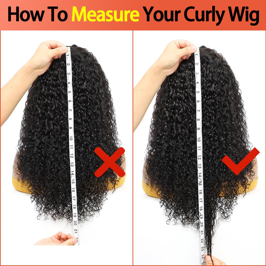 26 Inch Kinky Curly Lace Front Wig Human Hair 13x4 - Glueless Wear & Go Pre-Plucked with Baby Hair - HD Deep Jerry Curly Wave Lace Frontal Wigs 150% Density - Perfect for Daily Wear, Cosplay, and Special Occasions
