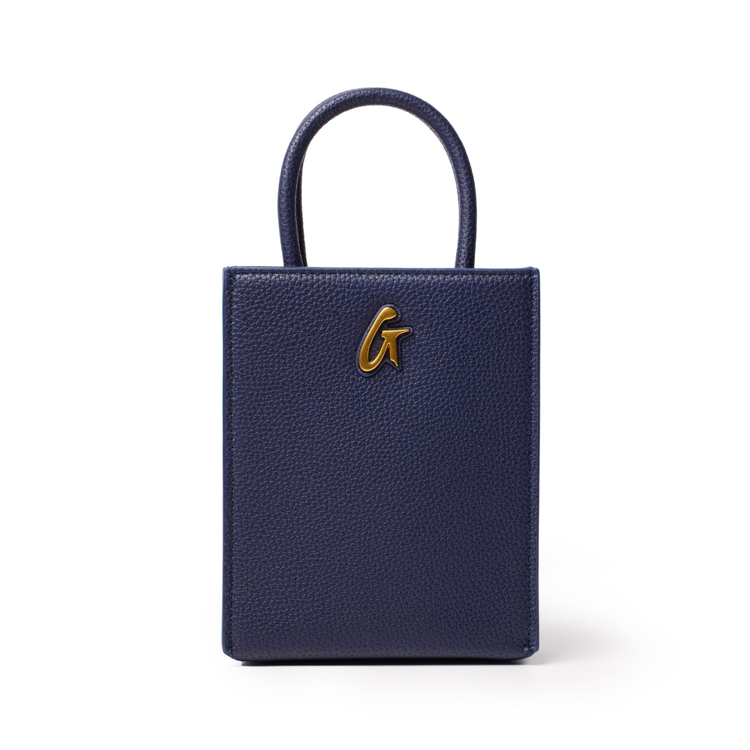 Mini Pebble Tote Bag - Navy Blue Stylish Crossbody Purse for Women | Perfect for Work, Travel, and Everyday Use