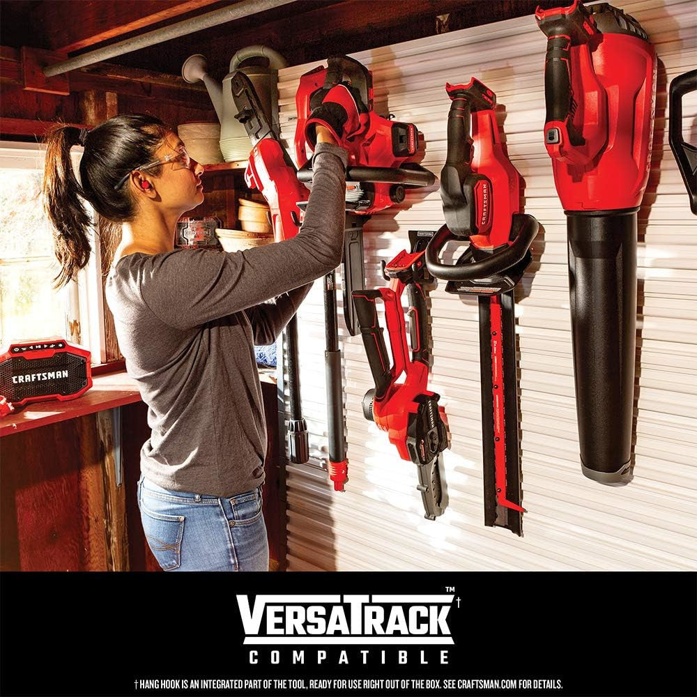 CRAFTSMAN CMEBL710 9 Amp Corded Axial Blower - Powerful Electric Leaf Blower for Yard Cleaning, Lawn Maintenance & Outdoor Debris Removal