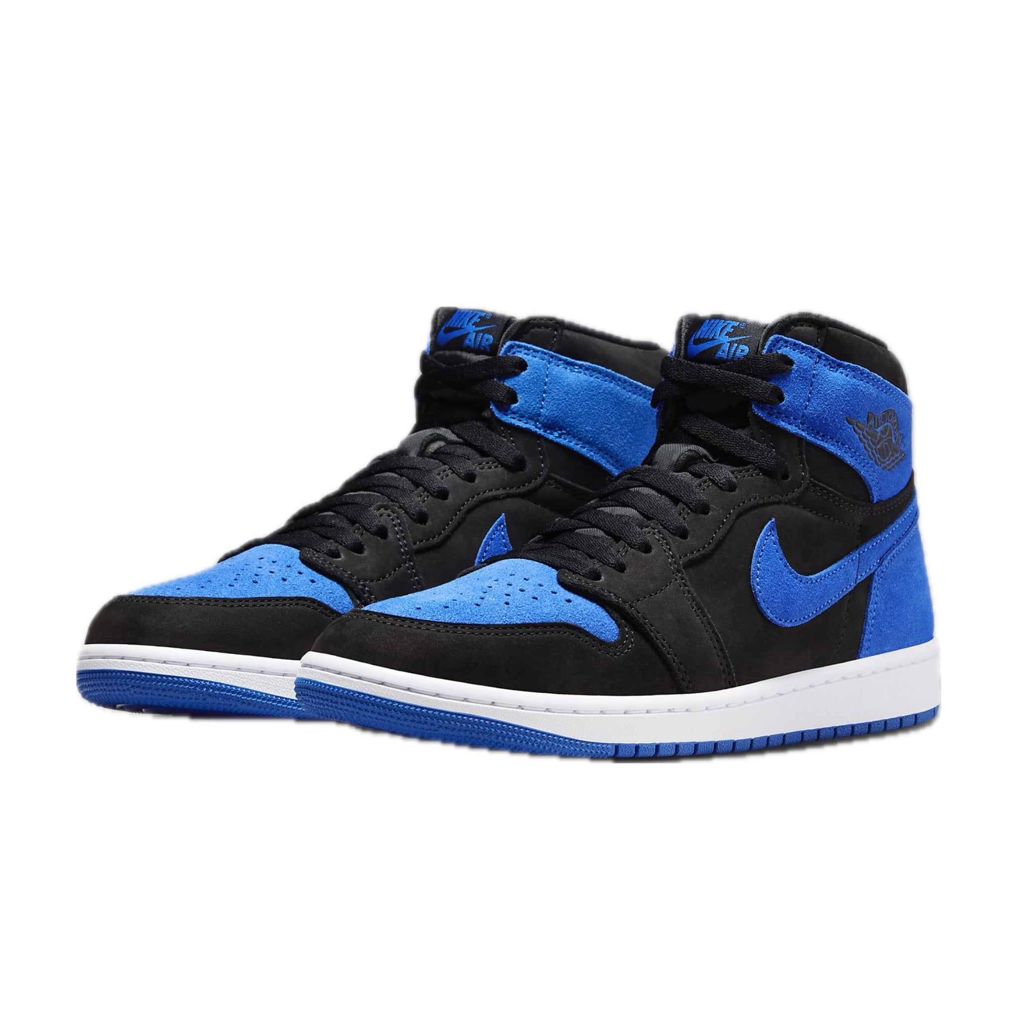 Air Jordan 1 Retro High OG Royal Reimagined - Black Royal Blue White Sneakers for Men | Basketball Shoes & Streetwear Fashion | Perfect for Sports, Casual Wear & Sneaker Collection