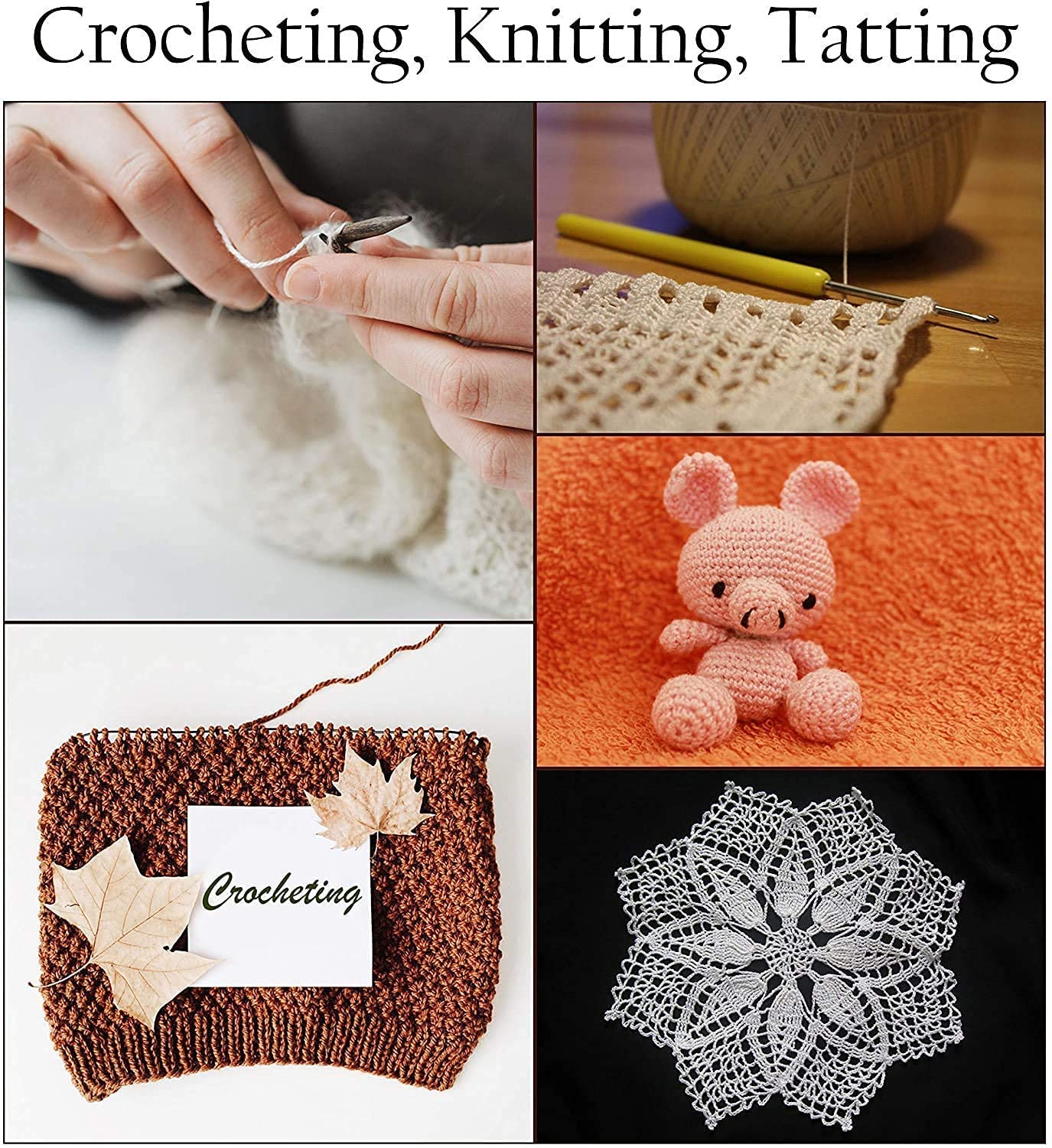 Premium Aari Embroidery Needles for Beading & Hand Embroidery - Peach Designer Pack of 5 Needles - Perfect for Indian Traditional Crafts, Bridal Wear & DIY Fashion Accessories