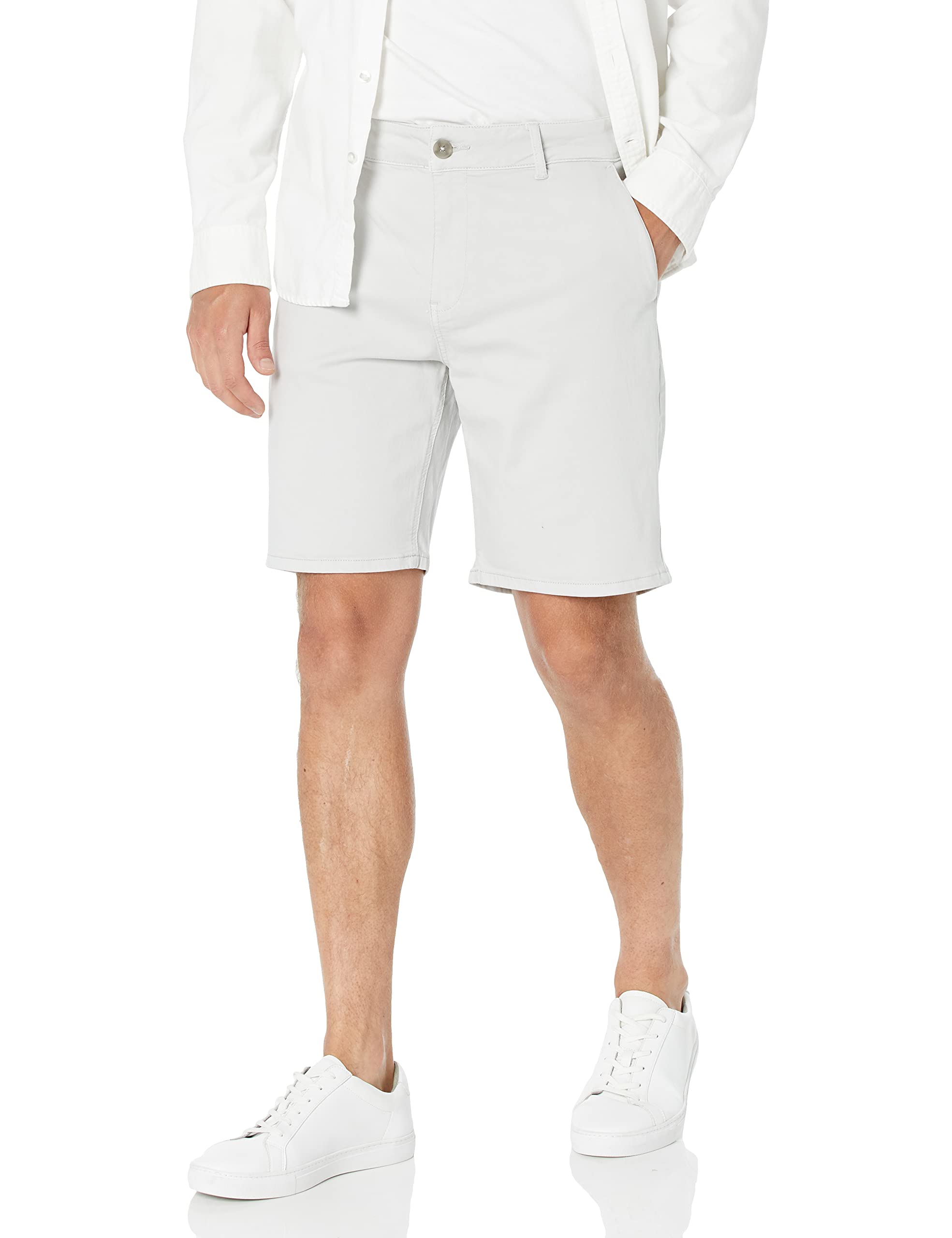 PAIGE Men's Thompson Stretch Denim Shorts - Comfortable & Stylish Casual Wear for Summer Outings, Beach Trips, and Weekend Relaxation