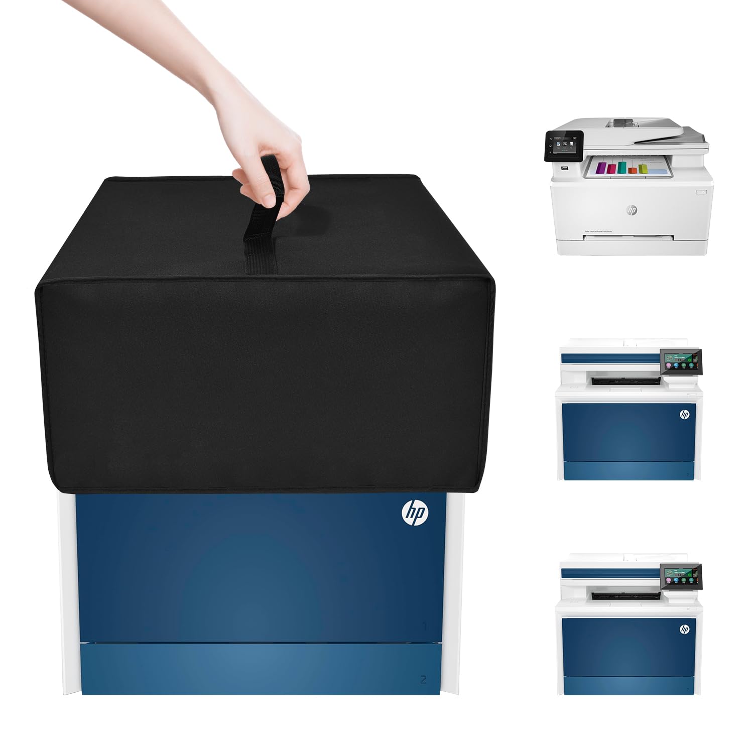 Waterproof Anti-Static Dust Cover for HP Color LaserJet Pro MFP 4301fdw/4301fdn & M283fdw - Printer Protection Case (Black) | Ideal for Office, Home & Workspace Use