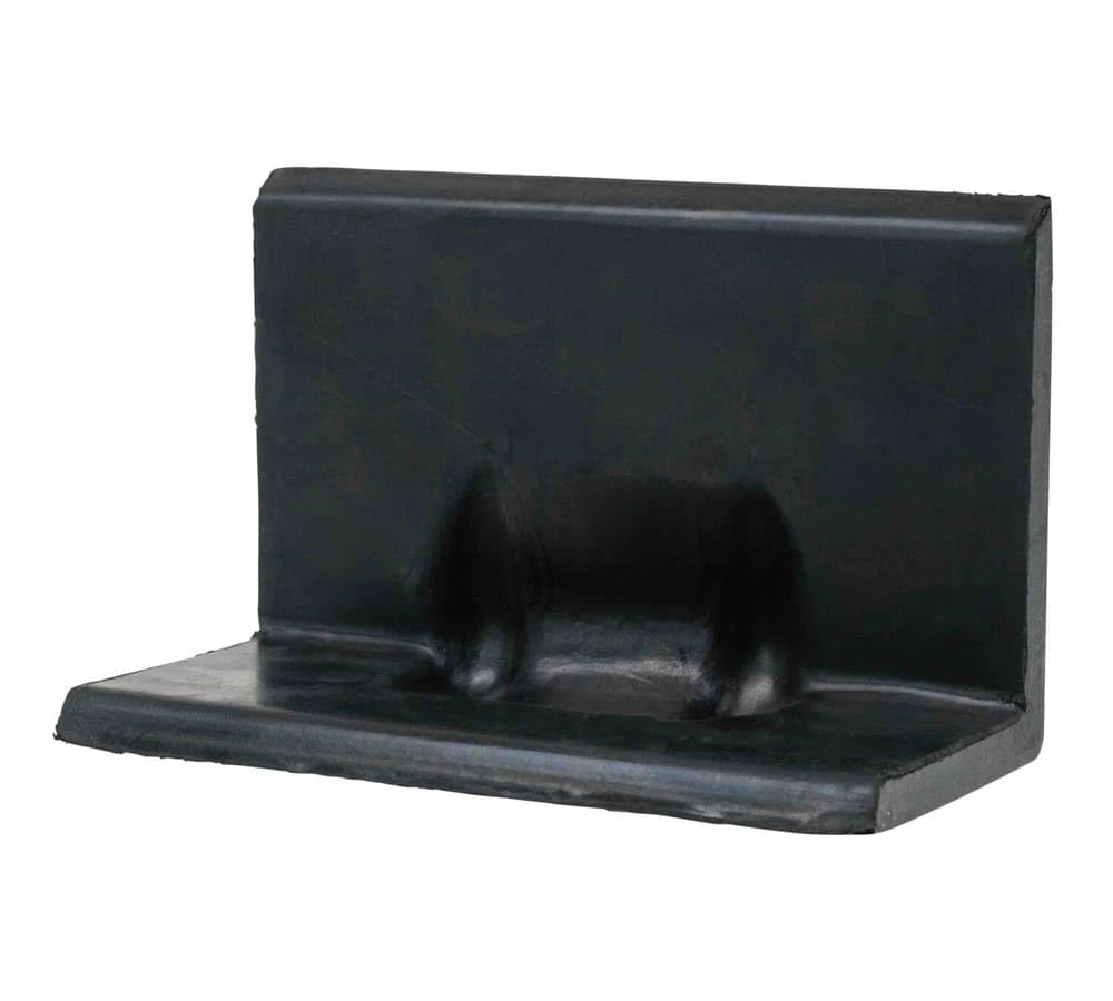 4-Pack Steel Edge Protectors with Rubber Coating - 6 Inch Heavy Duty Corner Guards for Furniture, Walls & Countertops - Prevent Scratches & Damage in Homes & Offices