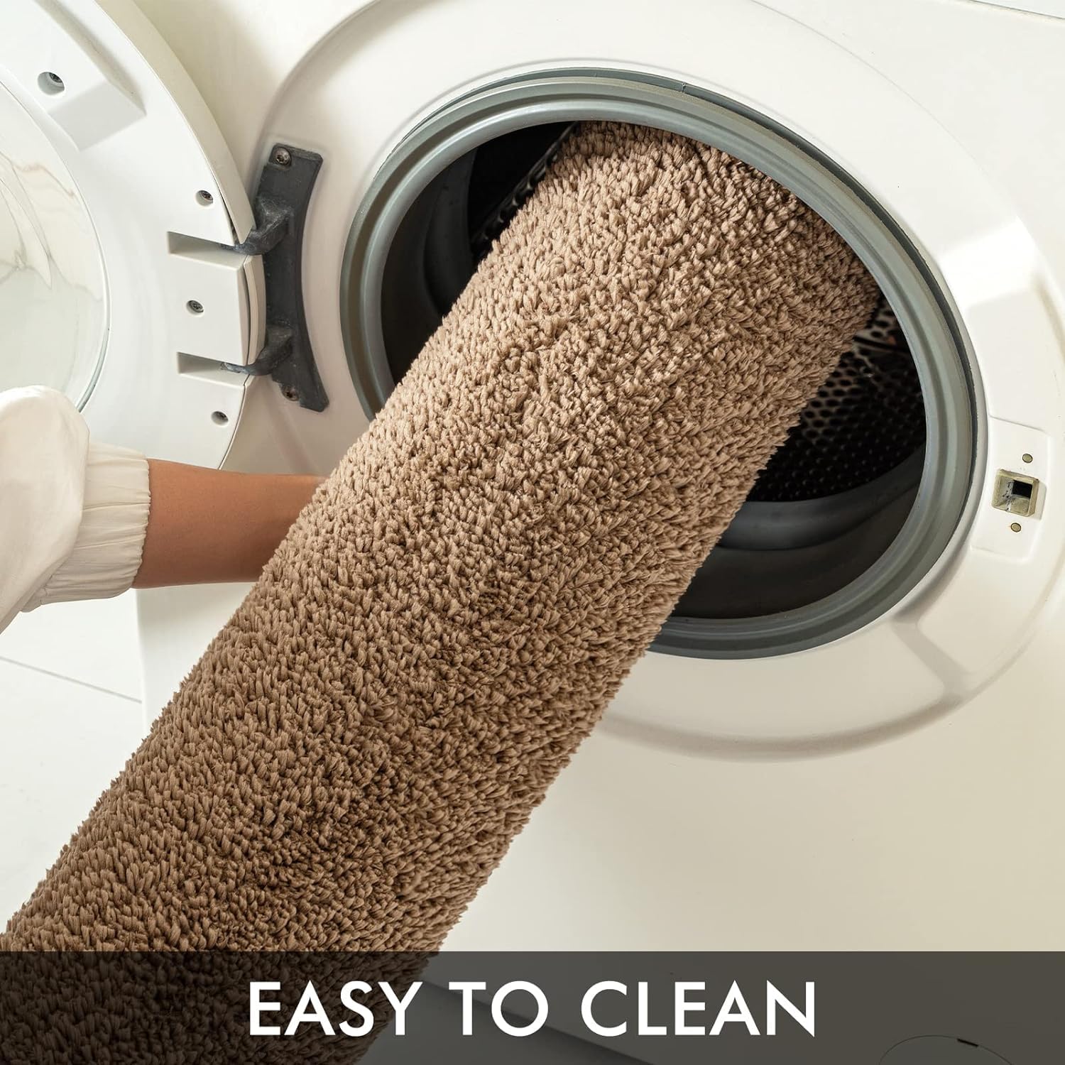 Non-Slip Bathroom Rug - Soft Microfiber Mat (16x24
