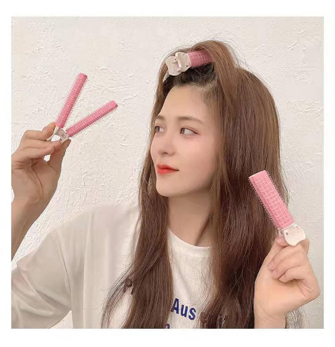 Osceola Self-Grip Root Volume Hair Curler Clips - 2 Pack Multi-Size Curling Perm Sticks for Fluffy Wavy Hairstyles | Perfect for Salon Styling, Home Use & Travel Accessories