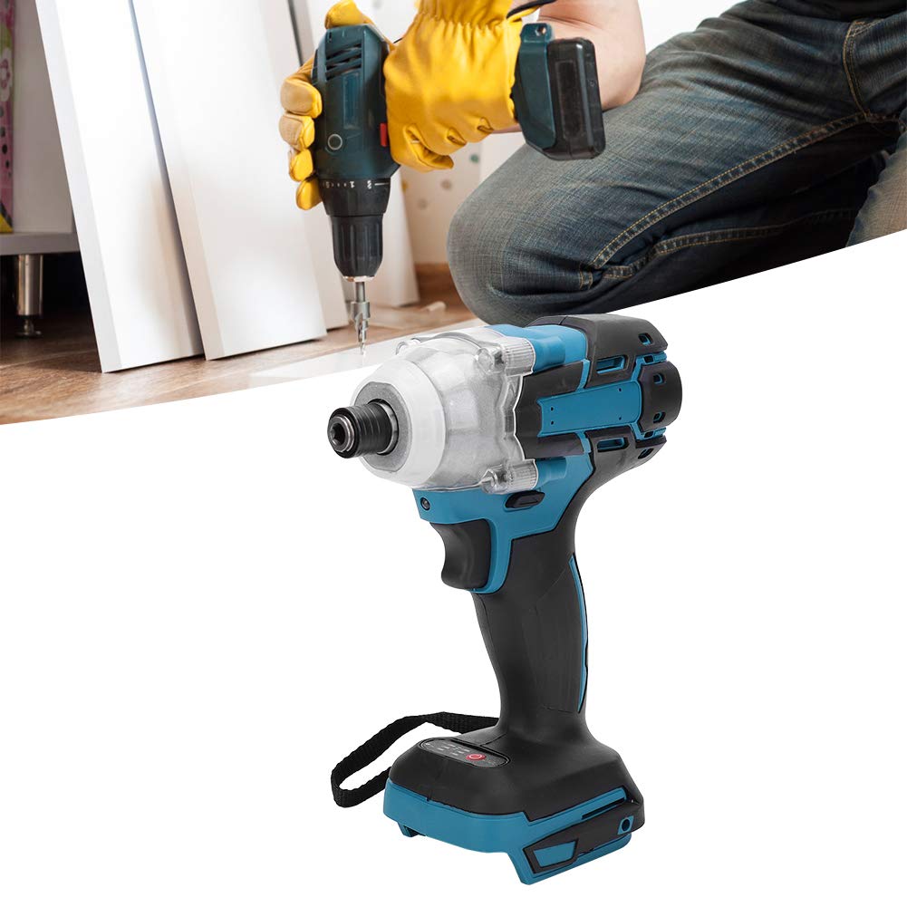 Cordless Brushless Impact Wrench - 520Nm High Torque Electric Impact Screwdriver for Construction, Automotive Repair & DIY Projects | Heavy Duty Power Tool for Shelves Assembly & Maintenance
