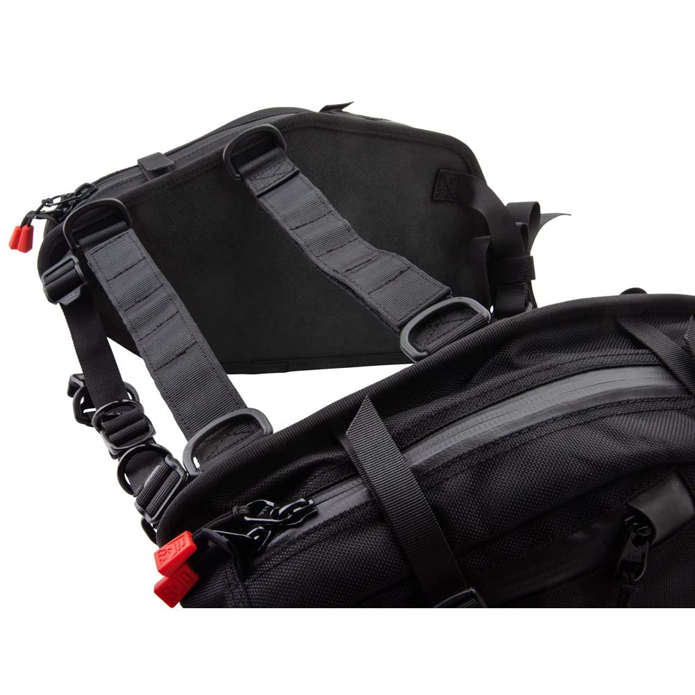 TUSK Traverse Waterproof Motorcycle Pannier Bags - Durable Side Luggage for Adventure Riding & Commuting - Perfect for Harley, BMW, and Dual-Sport Bikes