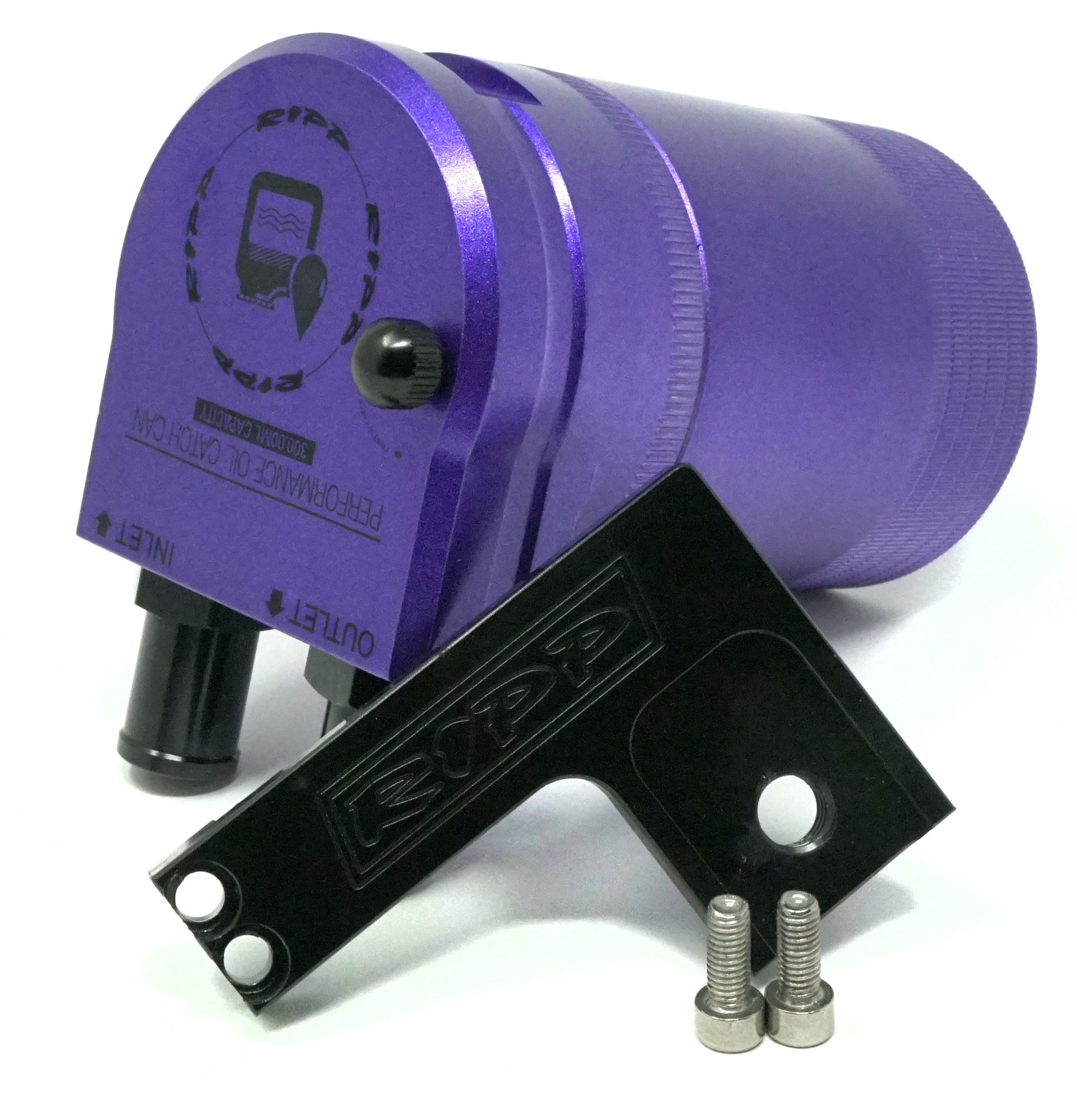 Honda 3.5L V6 Engine Oil Catch Can System - PCV Baffled Oil Separator for Improved Performance & Engine Protection - Perfect for Racing, Off-Road & Daily Driving