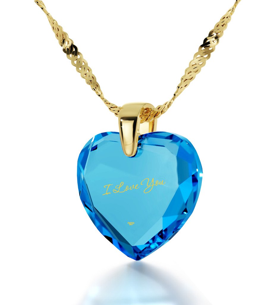 I Love You Necklace - 18