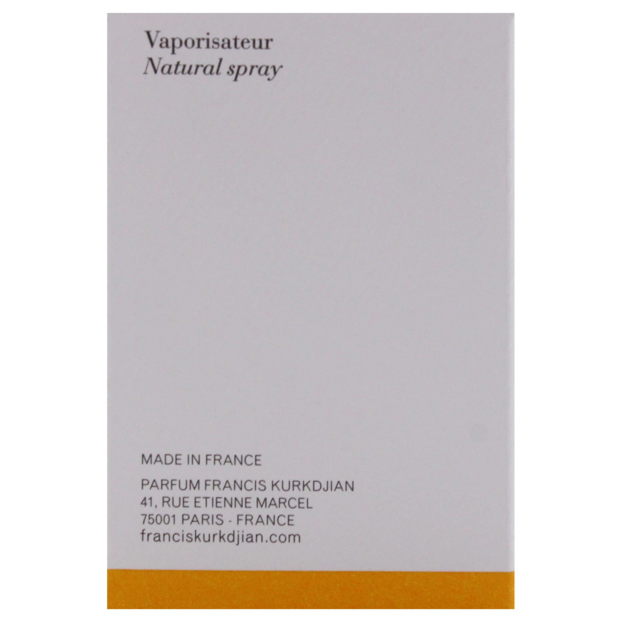 Maison Francis Kurkdjian Aqua Vitae Cologne Forte Unisex Eau de Parfum - 2.4 oz / 70ml Luxury Perfume Spray for Men & Women | Daytime Wear, Office, Date Night & Special Occasions