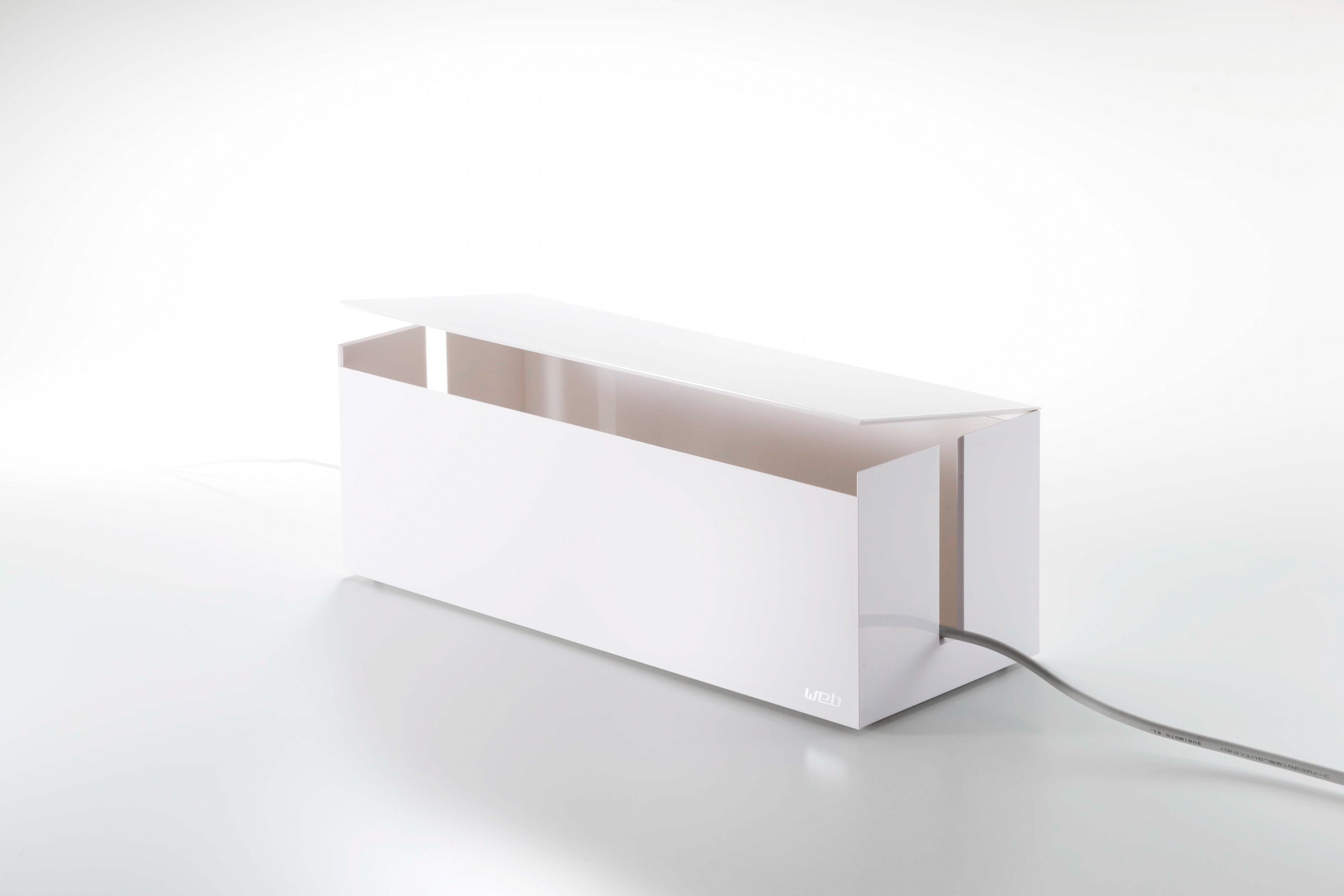 Cable Management Box - Cord Organizer for Desk, Home & Office - Hide Wires & Cables Neatly - Perfect for TV, Computer & Electronics Setup