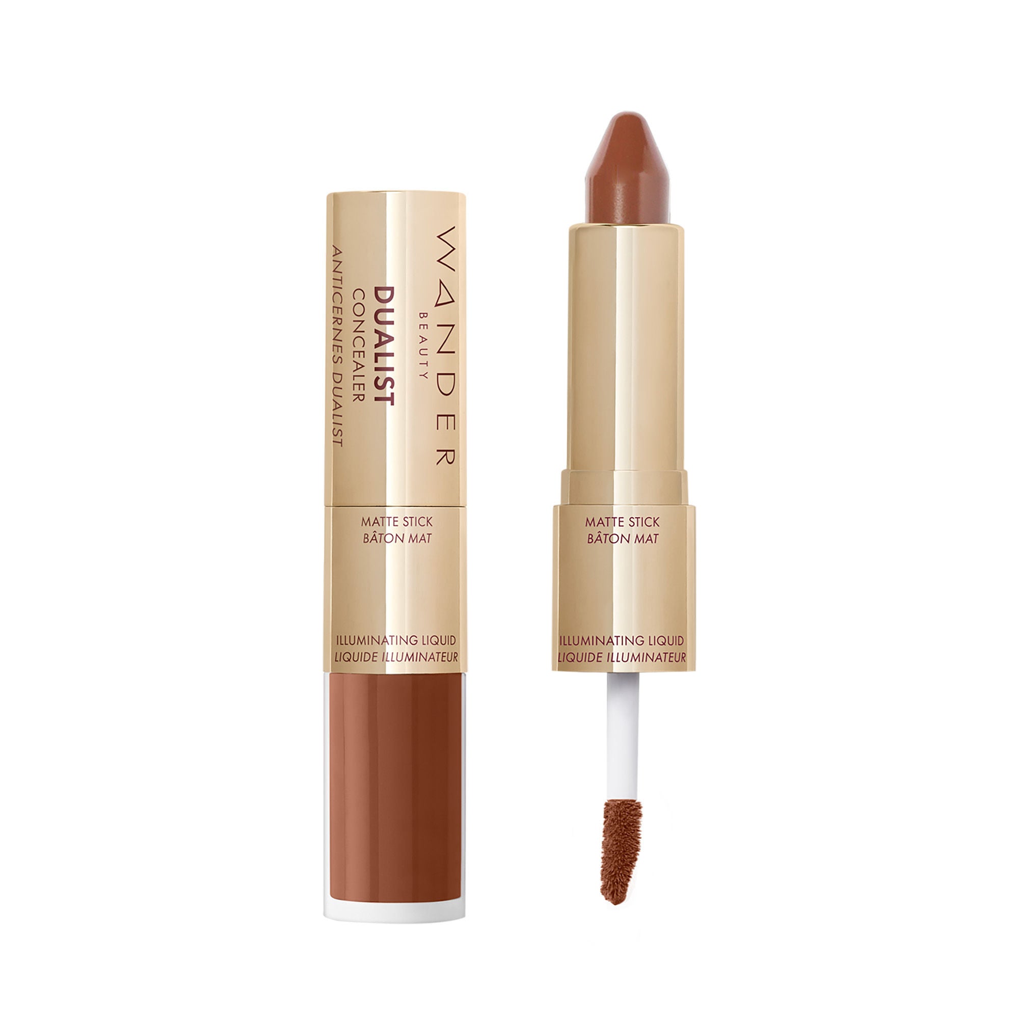 Dualist Matte and Illuminating Concealer - Full Coverage Makeup for Dark Circles & Blemishes | Perfect for Everyday Wear & Special Occasions