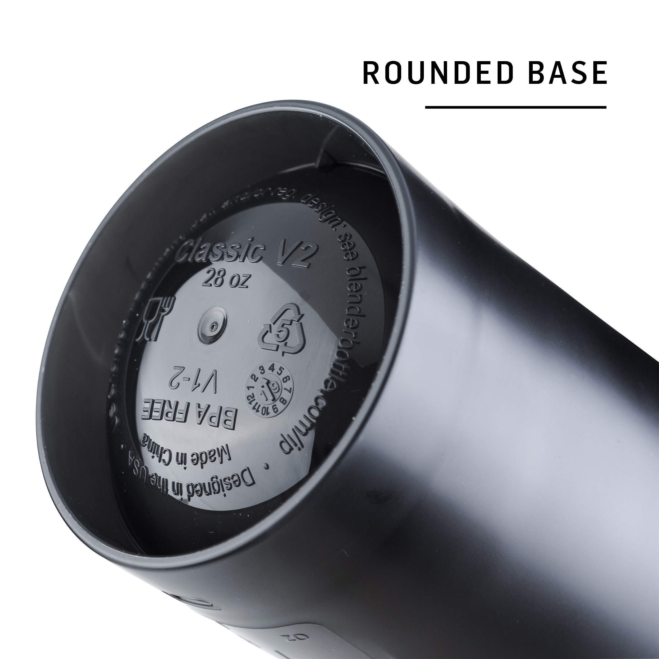 BlenderBottle Classic V2 20oz Protein Shaker Bottle - Clear/Black (15 Pack) - Perfect for Gym, Workouts & Post-Workout Nutrition