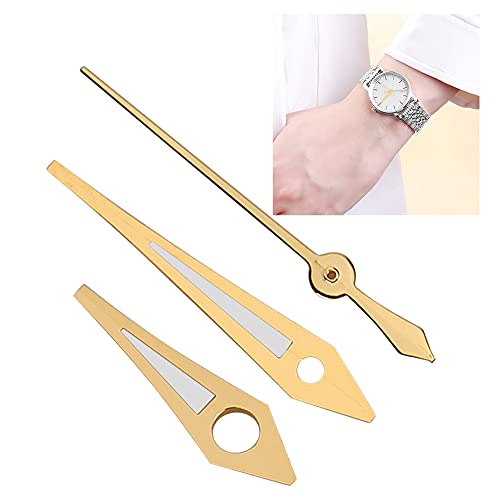 **ETA 2671 Movement Watch Hands - Gold Watch Repair Tools Kit for Women's Wristwatches | Watch Accessories, Watch Needles & Watch Hands Replacement | Perfect for Watch Repair & DIY Watchmaking**