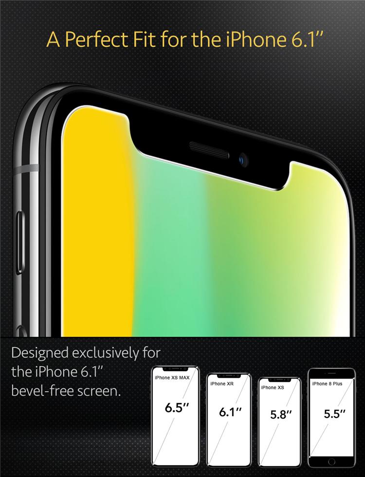 Premium iPhone Tempered Glass Screen Protector - Shatterproof, HD Clear, 9H Hardness - Perfect for Everyday Use, Travel & Outdoor Activities