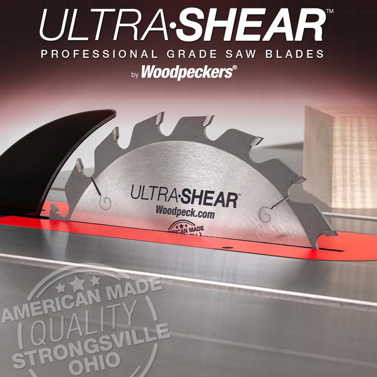 10 Inch Thick Stock Table Saw Rip Blade - 20T, 5/8