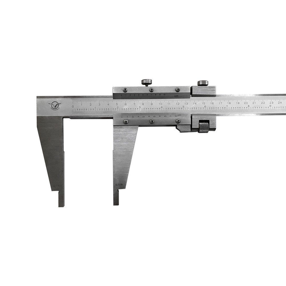12 Inch/300MM Heavy Duty Vernier Caliper with Wooden Case - Precision Measuring Tool for Metalworking, Woodworking & Engineering Projects