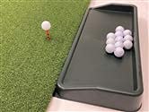4ft x 5ft Premium Commercial Golf Mat with Urethane Backing - Professional Indoor/Outdoor Turf Stance Mat for Golfers of All Levels - Includes Golf Accessories & Durable Tray - Perfect for Driving Ranges, Backyard Practice & Home Golf Simulators