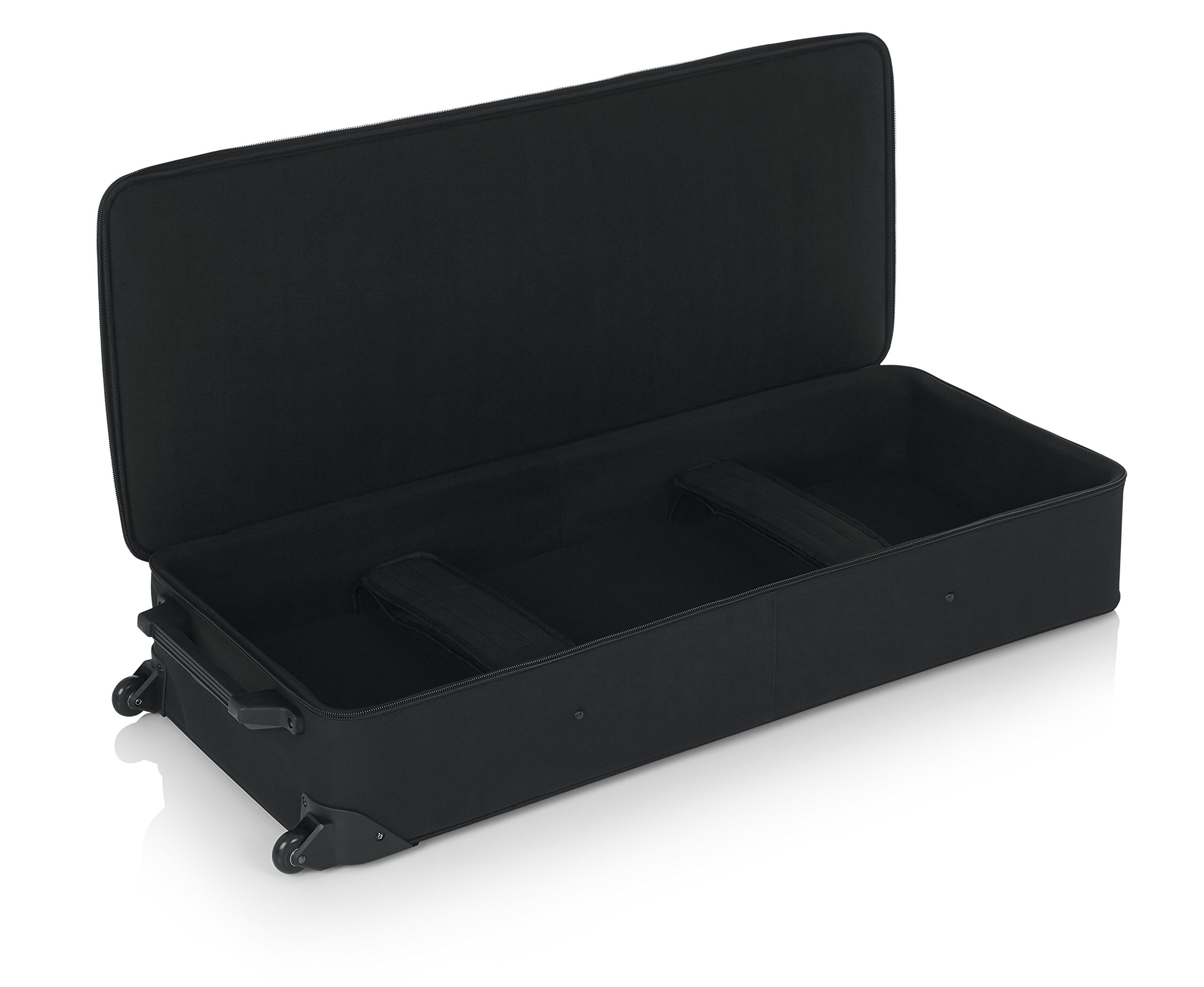 Gator GK-61 Semi-Rigid Keyboard Case - Durable 61-Key Travel Protection for Musicians | Perfect for Gigging, Studio Sessions & Transport