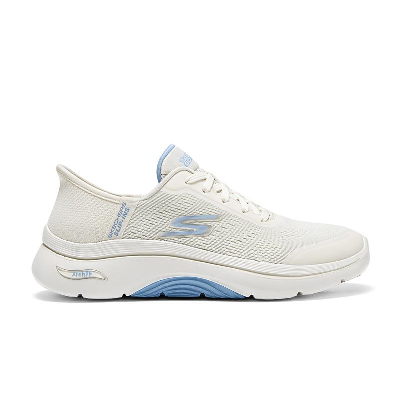 Skechers GO WALK Arch Fit 2.0 Slip-On Walking Shoes for Women - Comfortable & Supportive Sneakers for Walking, Travel, and Everyday Wear - Style 125319/NTLB