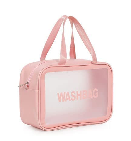 Vital Creations Clear Makeup Pouch - Travel Cosmetic Organizer for Women & Girls | Perfect for Toiletries & Essentials