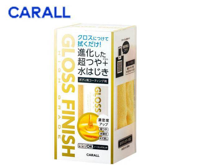 Carall Japan Gloss Finish Paint Protectant 250mL - Premium Car Scratch Remover & Swirl Mark Eliminator - High Shine Gloss Enhancer for Automotive Paint Protection - Made in Japan - Perfect for Car Detailing & Showroom Finish