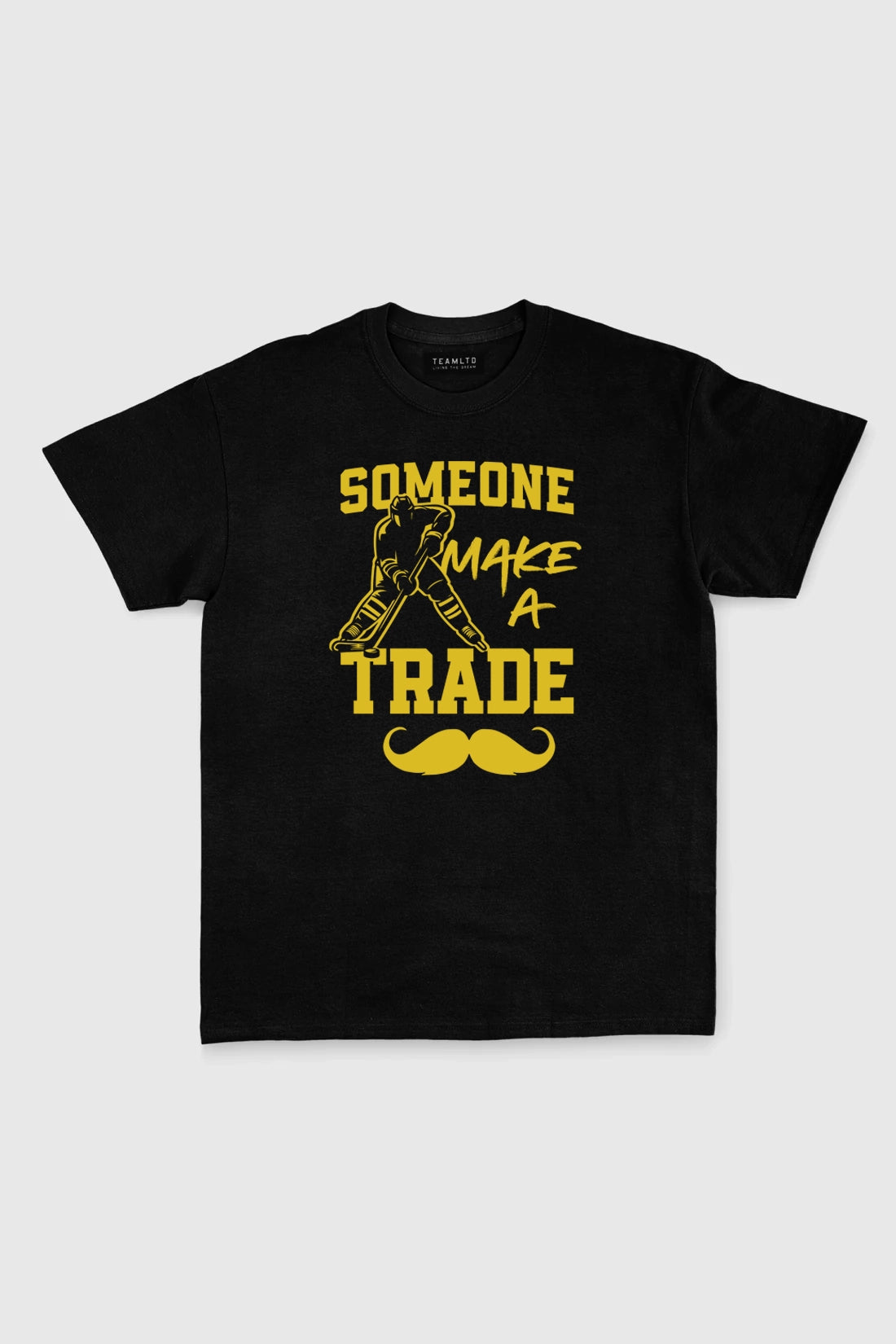 Golden Muzzy Tee - Soft Cotton T-Shirt for Men & Women | Trendy Casual Wear for Everyday Outfits, Street Style & Lounge Comfort